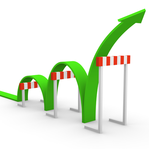 Digital Health Advantages and Disadvantages
Accessibility: graphic of green arrow hopping over hurdles